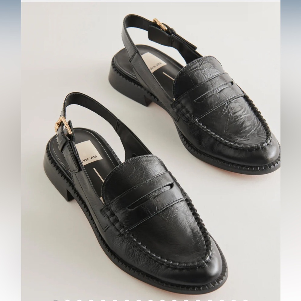 NEW Dolce Vita black loafers
